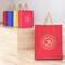 Om Paper Carry Bags Eco-friendly Indian Gift Bag for Wedding Housewarming Navratri Puja Diwali Return Gifts - 8x4x10 Inch